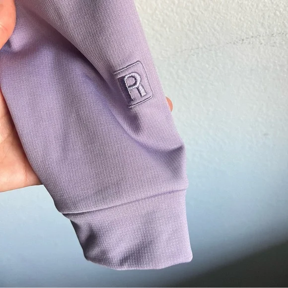 Patagonia Women's R1® Thermal Pullover Hoody Concrete Purple Lilac Size M NWOT - Picture 8 of 16